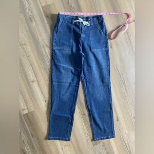 Source Unknown Dark Blue Straight Leg Jeans